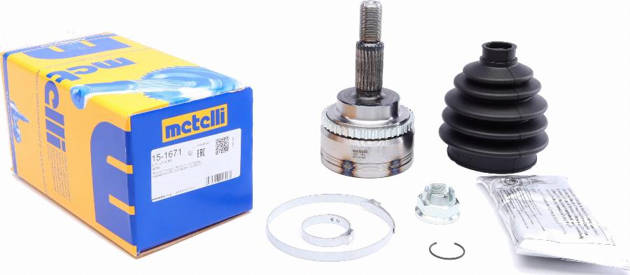 Metelli 15-1671 - Комплект шарнірів, приводний вал autodetail.com.ua
