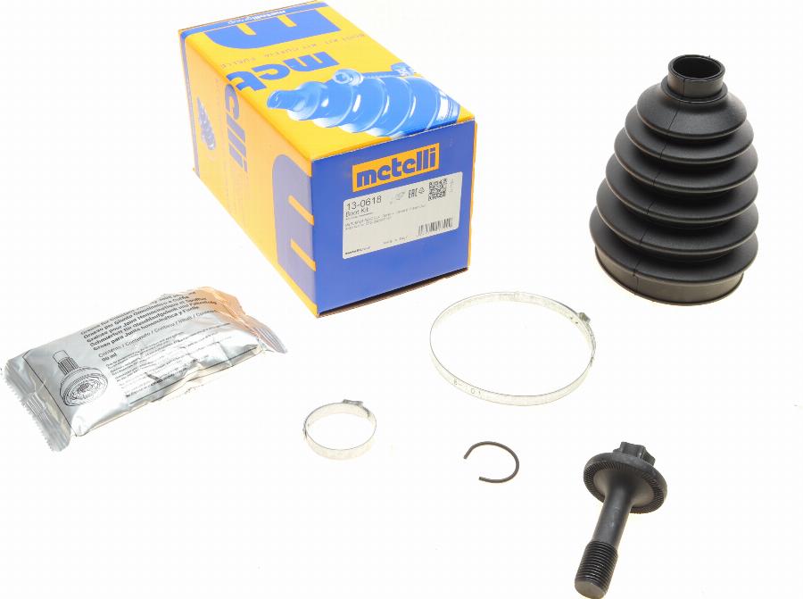 Metelli 13-0618 - Гофрований кожух, приводний вал autodetail.com.ua