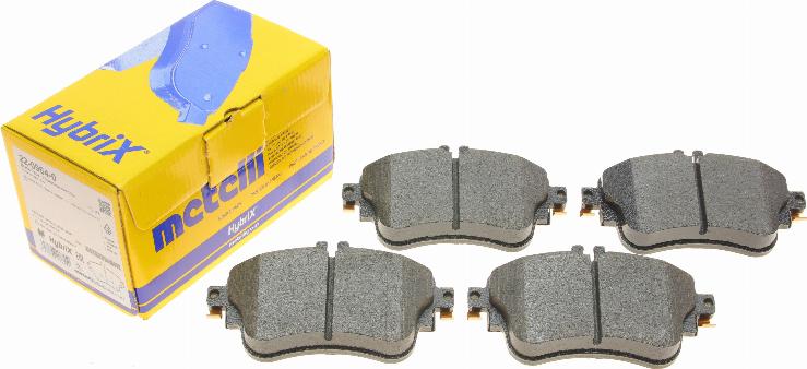 Metelli 22-0964-0 - Комплект гальмівних накладок, дискове гальмо autodetail.com.ua