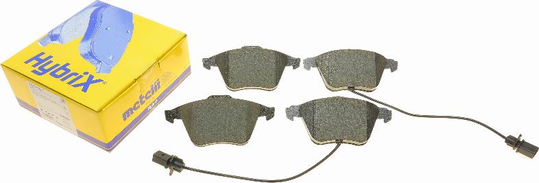 Metelli 22-0549-1 - Комплект гальмівних накладок, дискове гальмо autodetail.com.ua