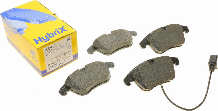 Metelli 22-0675-2 - Комплект гальмівних накладок, дискове гальмо autodetail.com.ua
