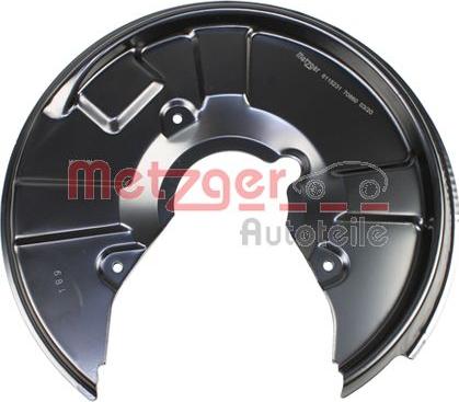 Metzger 6115231 - Відбивач, гальмівний диск autodetail.com.ua