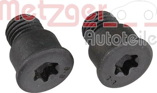 Metzger 11664K - Гвинт, гальмівний диск autodetail.com.ua