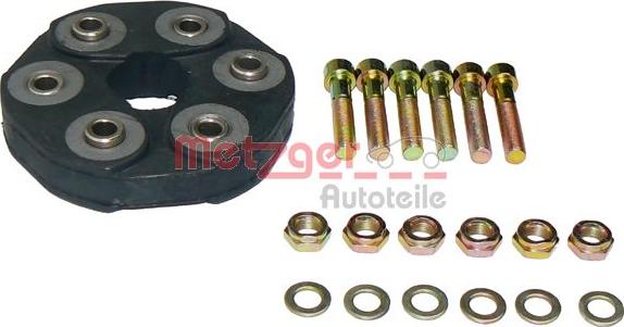 Metzger 8070453 - Шарнір, поздовжній вал autodetail.com.ua