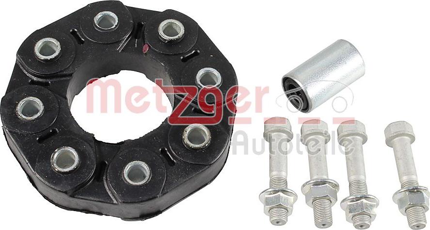 Metzger 8073627 - Шарнір, поздовжній вал autodetail.com.ua