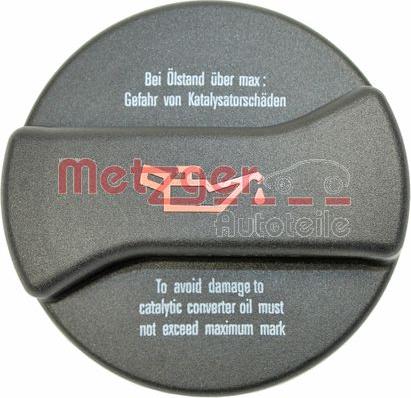 Metzger 2141002 - Запірний механізм, оливоналивний патрубок autodetail.com.ua