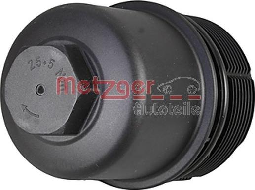 Metzger 2370064 - Кришка, корпус оливного фільтра autodetail.com.ua