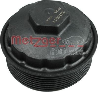 Metzger 2370011 - Кришка, корпус оливного фільтра autodetail.com.ua