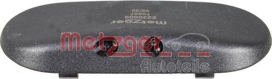Metzger 2220609 - Форсунка подачі води для миття, система склоочисників autodetail.com.ua