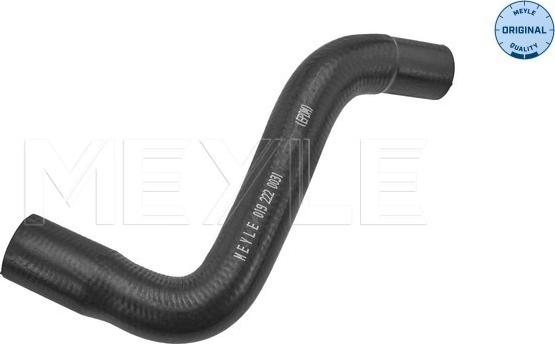 Meyle 019 222 0031 - Шланг радіатора autodetail.com.ua