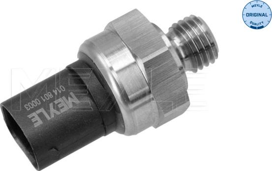 Meyle 014 801 0003 - Датчик, тиск палива autodetail.com.ua