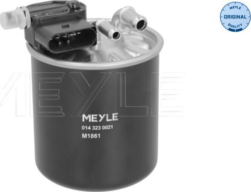 Meyle 014 323 0021 - Фільтр палива autodetail.com.ua