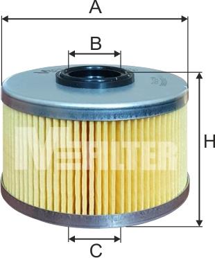 Mfilter DE 688 - Фільтр палива autodetail.com.ua