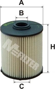 Mfilter DE 3120 - Фільтр палива autodetail.com.ua