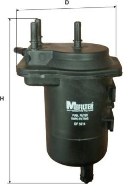 Mfilter DF 3514 - Фільтр палива autodetail.com.ua