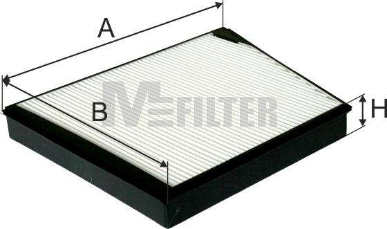 Mfilter K 9027 - Фільтр, повітря у салоні autodetail.com.ua