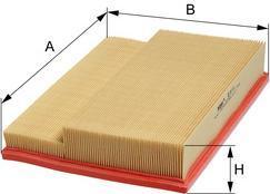 Mfilter K 472 - Повітряний фільтр autodetail.com.ua