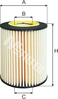 Mfilter TE 4030 - Оливний фільтр autodetail.com.ua