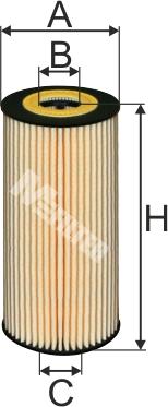 Mfilter TE 630 - Оливний фільтр autodetail.com.ua