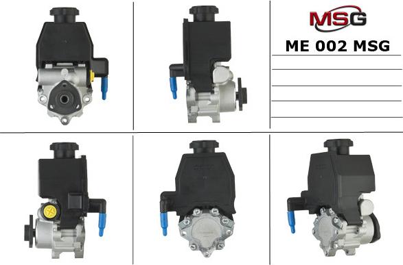 MSG ME 002 - Гідравлічний насос, механізм рульового керування autodetail.com.ua