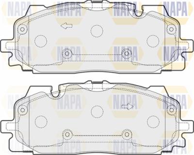 VAG 4M0 698 151BK - Комплект гальмівних накладок, дискове гальмо autodetail.com.ua