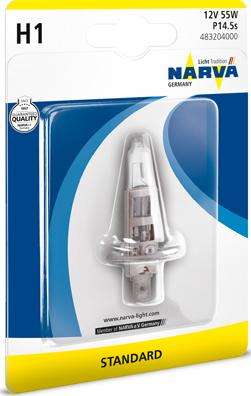 Narva 483204000 - Лампа розжарювання, фара дальнього світла autodetail.com.ua