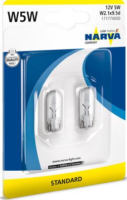 Narva 171774000 - Лампа розжарювання, вказівник повороту autodetail.com.ua
