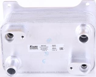 Nissens 90747 - Оливний радіатор, автоматична коробка передач autodetail.com.ua