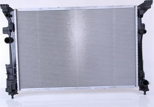Nissens 67187 - Радіатор, система охолодження двигуна autodetail.com.ua