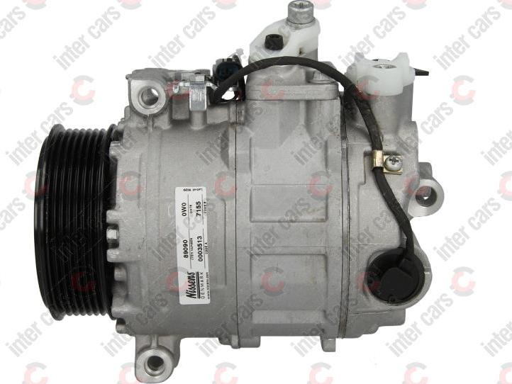Nissens 89090 - Компресор, система кондиціонування повітря autodetail.com.ua