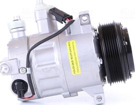 Nissens 890717 - Компресор, система кондиціонування повітря autodetail.com.ua