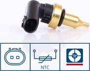 Nissens 207100 - Датчик, температура охолоджувальної рідини autodetail.com.ua