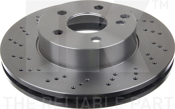NK 2033110 - Гальмівний диск autodetail.com.ua