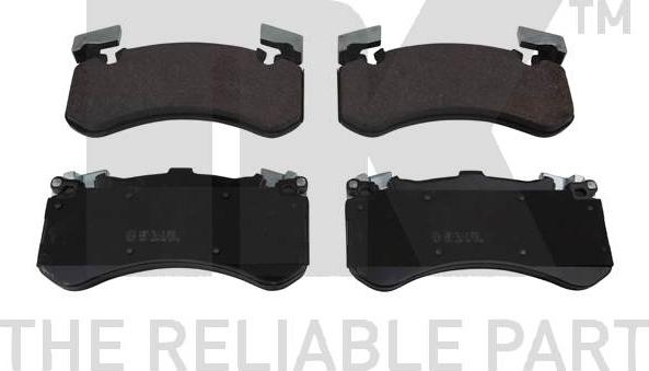 NK 2247108 - Комплект гальмівних накладок, дискове гальмо autodetail.com.ua