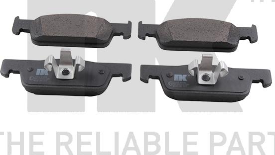 NK 223974 - Комплект гальмівних накладок, дискове гальмо autodetail.com.ua