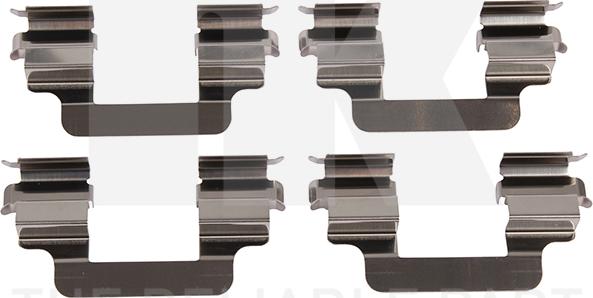 NK 7919230 - Комплект приладдя, накладка дискового гальма autodetail.com.ua