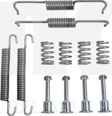 NK 7915841 - Комплект приладдя, колодка стоянкового гальма autodetail.com.ua