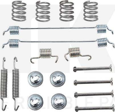 NK 7939777 - Комплект приладдя, гальмівна колодка autodetail.com.ua