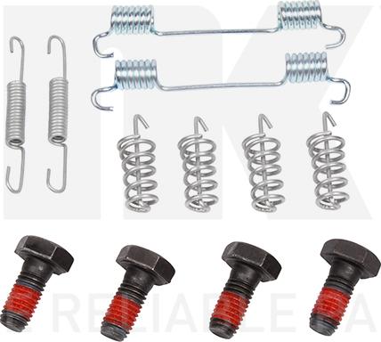 NK 7933622 - Комплект приладдя, колодка стоянкового гальма autodetail.com.ua