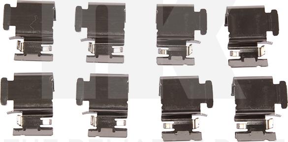 NK 7923298 - Комплект приладдя, накладка дискового гальма autodetail.com.ua