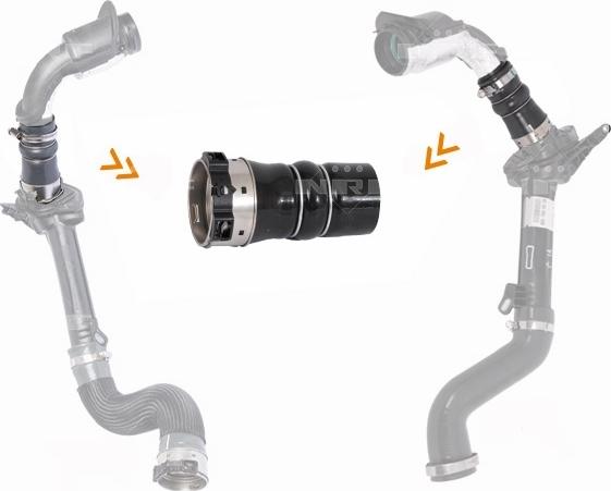 NRF 166144 - Шланг подачі наддувального повітря autodetail.com.ua