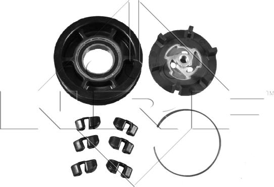 NRF 380010 - Котушка, електромагнітна муфта компресора autodetail.com.ua