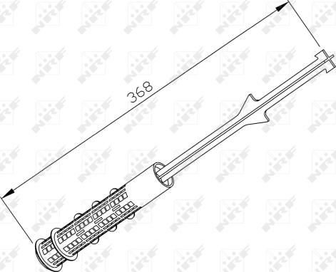 NRF 33223 - Осушувач, система кондиціонування повітря autodetail.com.ua