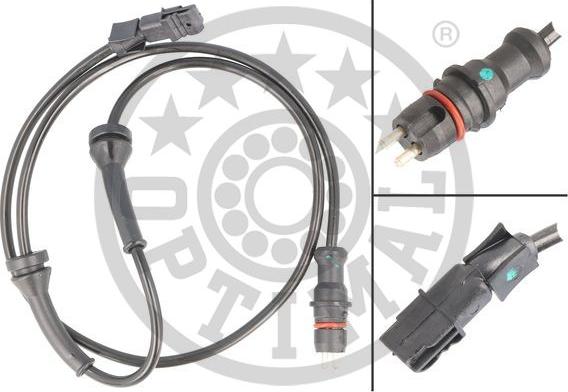 Optimal 06-S285 - Датчик, кількість обертів колеса autodetail.com.ua
