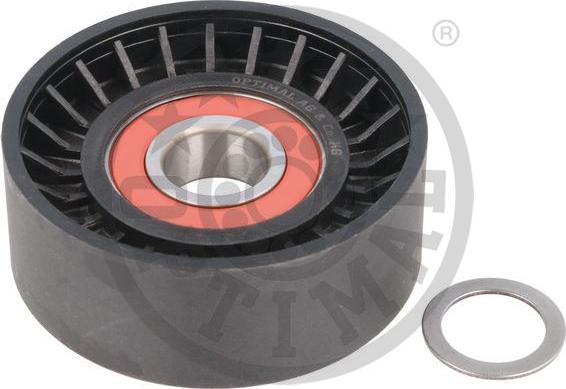 Optimal 0-N1641S - Відвідний/напрямний ролик, поліклиновий ремінь autodetail.com.ua