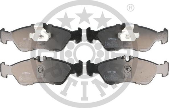 Optimal BP-10052 - Комплект гальмівних накладок, дискове гальмо autodetail.com.ua