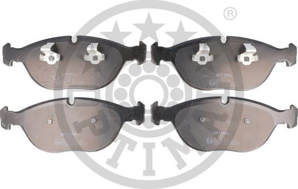 Optimal BP-10082 - Комплект гальмівних накладок, дискове гальмо autodetail.com.ua