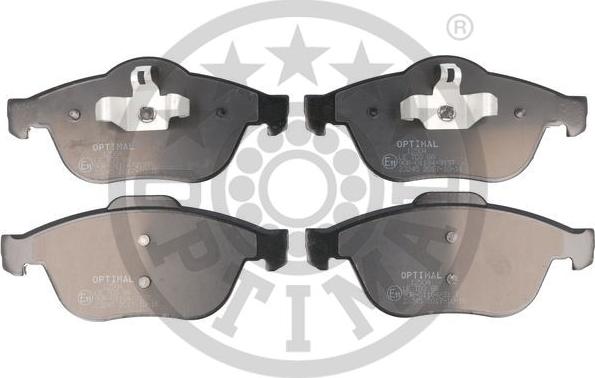 Optimal BP-12504 - Комплект гальмівних накладок, дискове гальмо autodetail.com.ua