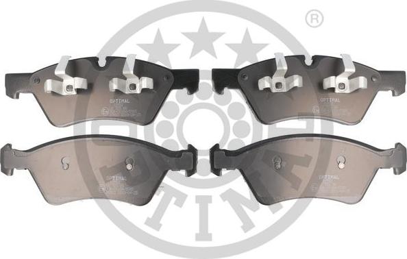 Optimal BP-12502 - Комплект гальмівних накладок, дискове гальмо autodetail.com.ua