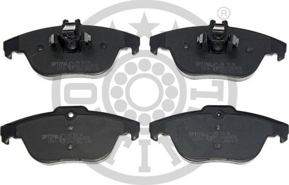 Optimal BP-12515 - Комплект гальмівних накладок, дискове гальмо autodetail.com.ua